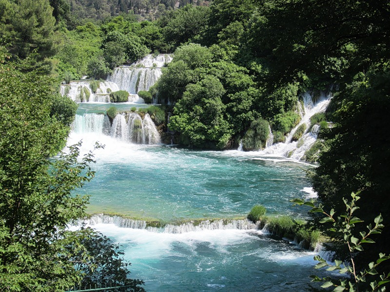 Водопад Скрадински-Бук в национальном парке "Крка" в Хорватии. Фото: Яндекс.Фотки, ira-3432